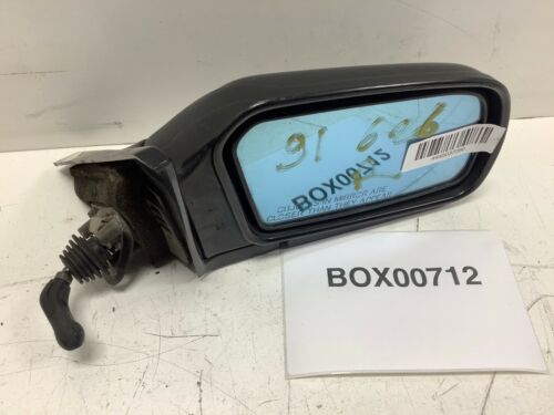 1991-1992 MAZDA 626 RIGHT PASSENGER SIDE DOOR VIEW MIRROR BLACK OEM+