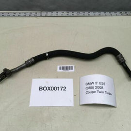 2008 BMW 335I E92 COUPE ENGINE TURBOCHARGER OIL RETURN PIPE HOSE LINE TUBE OEM+
