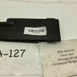 2006 2007 AUDI A3 FRONT RIGHT PASSENGER SIDE SEAT WIRING COVER TRIM PANEL BLACK