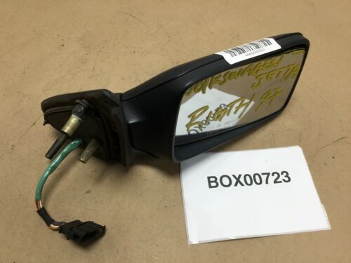 1993 1999 VOLKSWAGEN JETTA FIGHT PASSENGER POWER VIEW MIRROR FOLDING BLACK OEM+