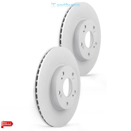 Acura CSX 2006-2009 2PC Front Coated Vented Disc Brake Rotor 45251SNVH00