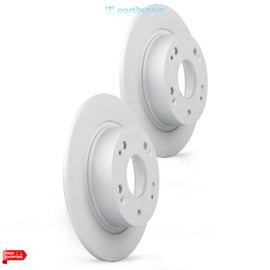 Acura TSX 2004-2008 2PC Rear Coated Solid Disc Brake Rotor 42510SDAA00