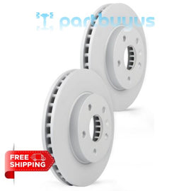 Buick LaCrosse 2012-2016 2PC Front Coated Vented Disc Brake Rotor 569063