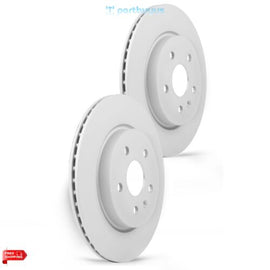 Cadillac CT5 2020 2PC Rear Coated Vented Disc Brake Rotor 569062 569128