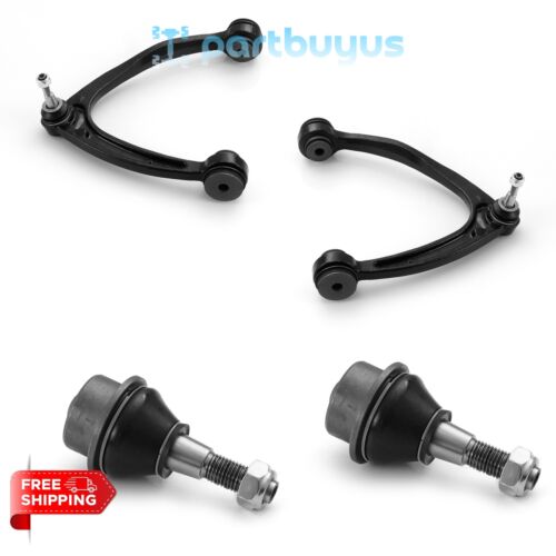 Cadillac Escalade 2007-2014 4 PCS Front Control Arm and Ball Joint Kit 4W1Z3084