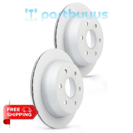 Chevrolet Astro 2003-2005 2PC Rear Coated Vented Brake Rotor 19211496 15712800