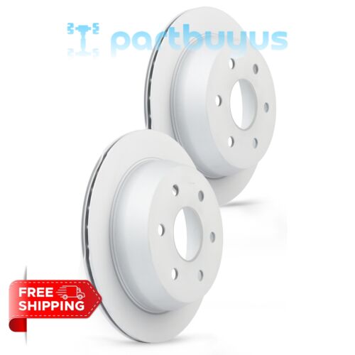 Chevrolet Astro 2003-2005 2PC Rear Coated Vented Brake Rotor 19211496 15712800