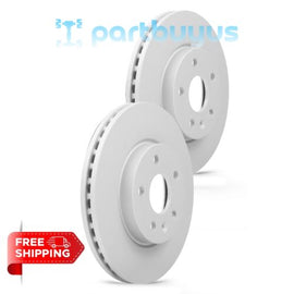 Chevrolet Cruze 2015 2PC Front Coated Vented Disc Brake Rotor 569073