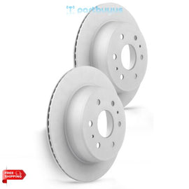 Chevrolet Tahoe 2020 2PC Rear Coated Vented Disc Brake Rotor 23195438