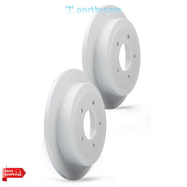 Ford Expedition 1997-2002 2PC Rear Coated Solid Disc Brake Rotor F75A2C026BB