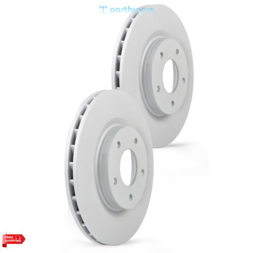 Jeep Compass 2017 2PC Front Coated Vented Disc Brake Rotor 5105514AA