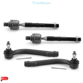 Kia Sorento 2011-2013 4 PCS Front Tie Rod End Kit 568202B000, 568212B000