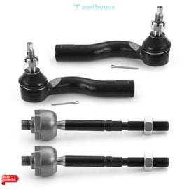 Lincoln MKZ 2011-2012 4 PCS Front Tie Rod End Kit AE5Z3A130D