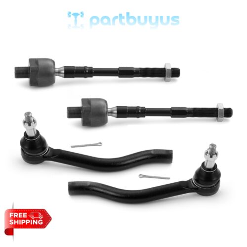 Nissan Altima 2007-2011 4 PCS Front Tie Rod End Kit D8640JA00A