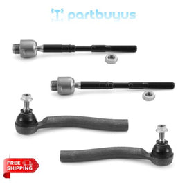 Nissan Rogue 2014 4 PCS Front Tie Rod End Kit D8640JY00A