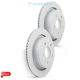 Ram 1500 Classic 2022 2PC Rear Coated Vented Disc Brake Rotor 52009968AD
