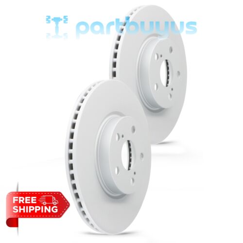 Toyota Yaris 2012-2018 2PC Front Coated Vented Disc Brake Rotor 4351202270