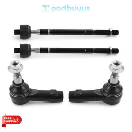 Volkswagen Touareg (Mexico) 2018 4 PCS Front Tie Rod End Kit 7L0422817B, 7L04228