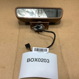 2006 AUDI A8 QUATTRO FRONT UPPER CENTER INTERIOR REAR VIEW MIRROR BROWN OEM+