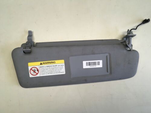 2004 PORSCHE CAYENNE LEFT DRIVER SUN VISOR SHADE WITH MIRROR GRAY SET OF 2 OEM+