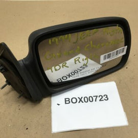 1993 1995 JEEP GRAND CHEROKEE FRONT PASSENGER RIGHT SIDE VIEW MIRROR FOLDING OEM