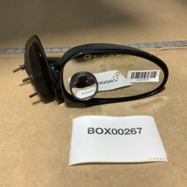 1997 SATURN SC COUPE RIGHT PASSENGER SIDE REAR VIEW MIRROR BLACK COVER OEM