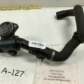 2006 AUDI A3 2.0L TURBO ENGINE COOLANT THERMOSTAT HOUSING