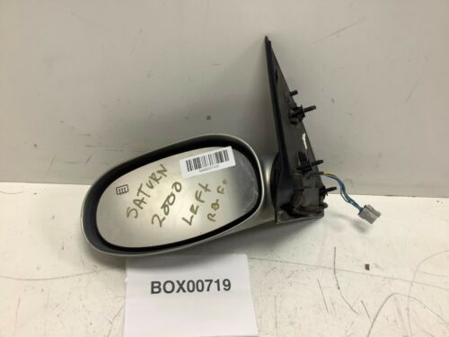 2000 2005 SATURN L SERIES LEFT DRIVER SIDE DOOR POWER HEATED MIRROR SILVER OEM+