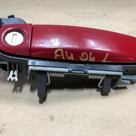 2004 2006 AUDI A4 CABRIO QUATTRO FRONT LEFT DRIVER EXTERIOR DOOR HANDLE RED OEM+