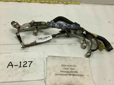2006 2008 AUDI A3 2.0L TURBOCHARGER COOLING COOLANT HOSE SET OF 3 OEM+