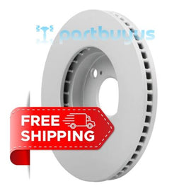 Toyota Camry 2006 2PC Front Coated Vented Disc Brake Rotor Set 4351233042