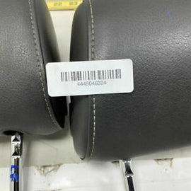 2006 2007 AUDI A3 FRONT LEFT&amp;RIGHT SIDE SEAT HEADREST SET OF 2 LEATHER BLACK
