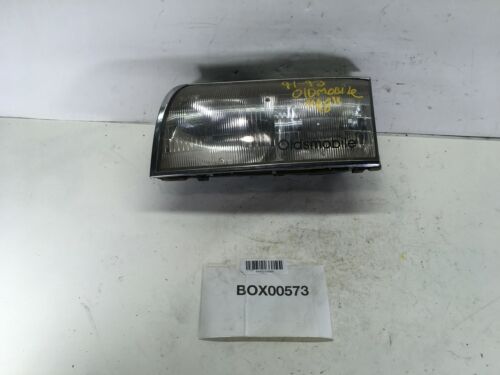 1992 OLDSMOBILE 98 FRONT LEFT DRIVER HEADLIGHT LAMP HALOGEN WITH BULBS OEM+