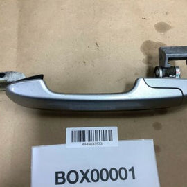 2003 2007 HONDA ACCORD REAR LEFT DRIVER DOOR HANDLE ALABASTER SILVER METAL. OEM+