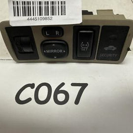 2008 TOYOTA COROLLA FRONT LEFT DRIVER SIDE DIMMER MIRROR SWITCH PANEL OEM