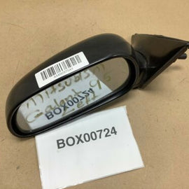 1999 MITSUBISHI GALANT FRONT LEFT DRIVER SIDE VIEW MIRROR FOLDING BLACK OEM