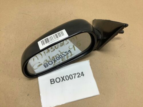 1999 MITSUBISHI GALANT FRONT LEFT DRIVER SIDE VIEW MIRROR FOLDING BLACK OEM