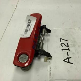 2006 AUDI A3 HATCHBACK FRONT LEFT DRIVER SIDE DOOR EXTERIOR HANDLE RED OEM+