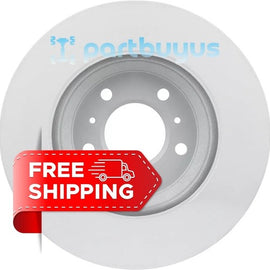 Chevrolet Impala Limited 2014-2016 2PC Front Coated Vented Disc Brake Rotor