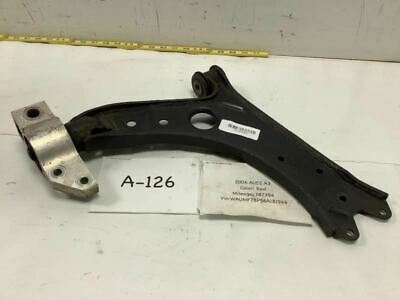 2006 AUDI A3 FRONT SUSPENSION RIGHT PASSENGER LOWER CONTROL ARM IRON w/ BUSHING
