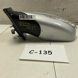 2012 HYUNDAI SONATA HYBRID LEFT DRIVER SIDE VIEW MIRROR OEM+ (SILVER)