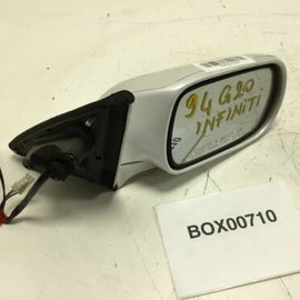 1993 1996 INFINITI G20 FRONT RIGHT PASSENGER SIDE DOOR VIEW MIRROR SILVER OEM+