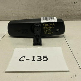 2012 HYUNDAI SONATA HYBRID INTERIOR REAR VIEW MIRROR OEM+