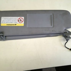 2004 PORSCHE CAYENNE LEFT DRIVER SUN VISOR SHADE WITH MIRROR GRAY SET OF 2 OEM+