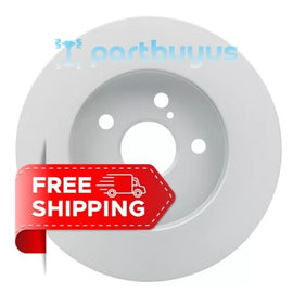 Toyota Prius AWD-e 2019-2022 2PC Rear Coated Solid Disc Brake Rotor 4243102200