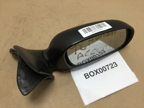 1994 1999 HYUNDAI ACCENT RIGHT PASSENGER SIDE VIEW MIRROR FOLDING BLACK OEM+